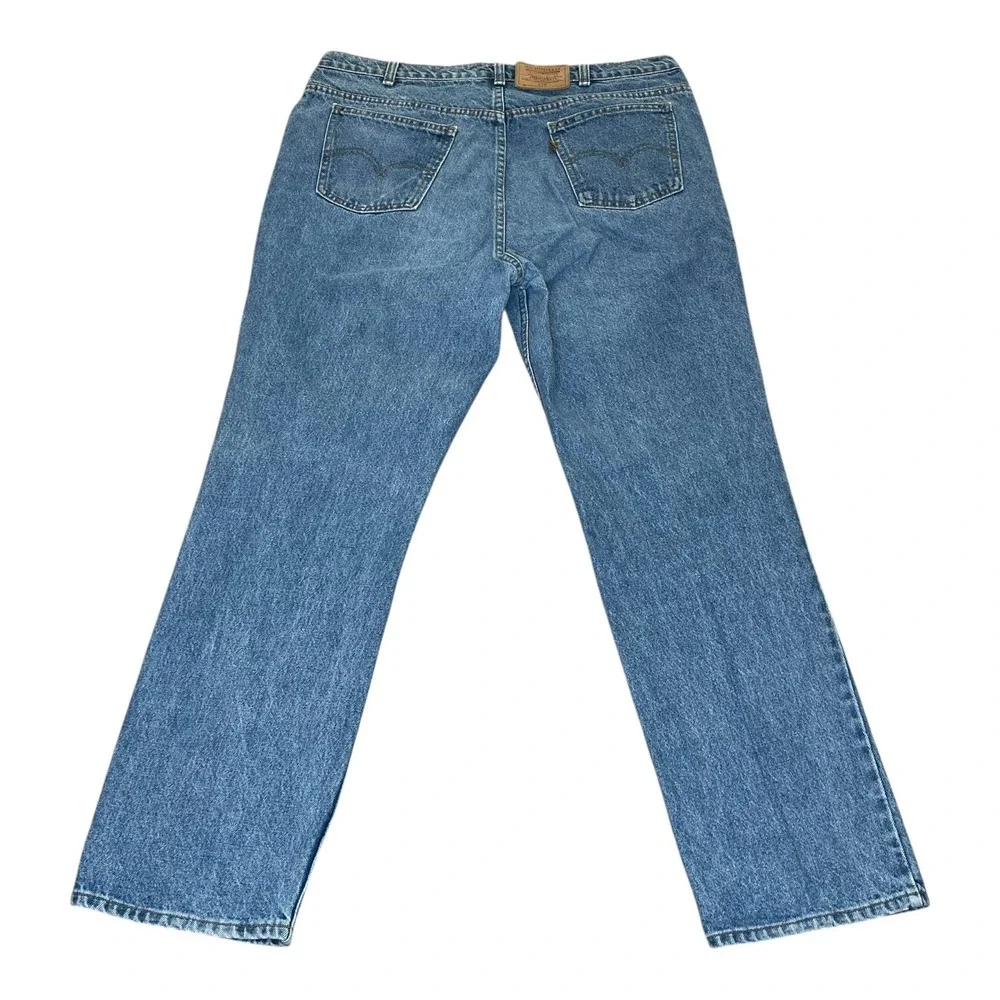Vintage‎ Levis 619 Orange Tab Jeans Mens 40x32 Fits 37x32 Medium Wash Straight